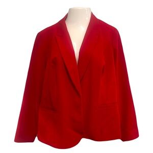 Worthington 3x Bright Red Blazer